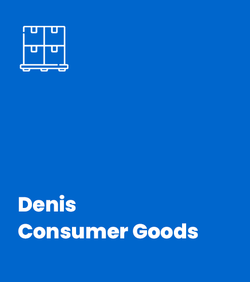 Consumer Goods With Blue Cover
